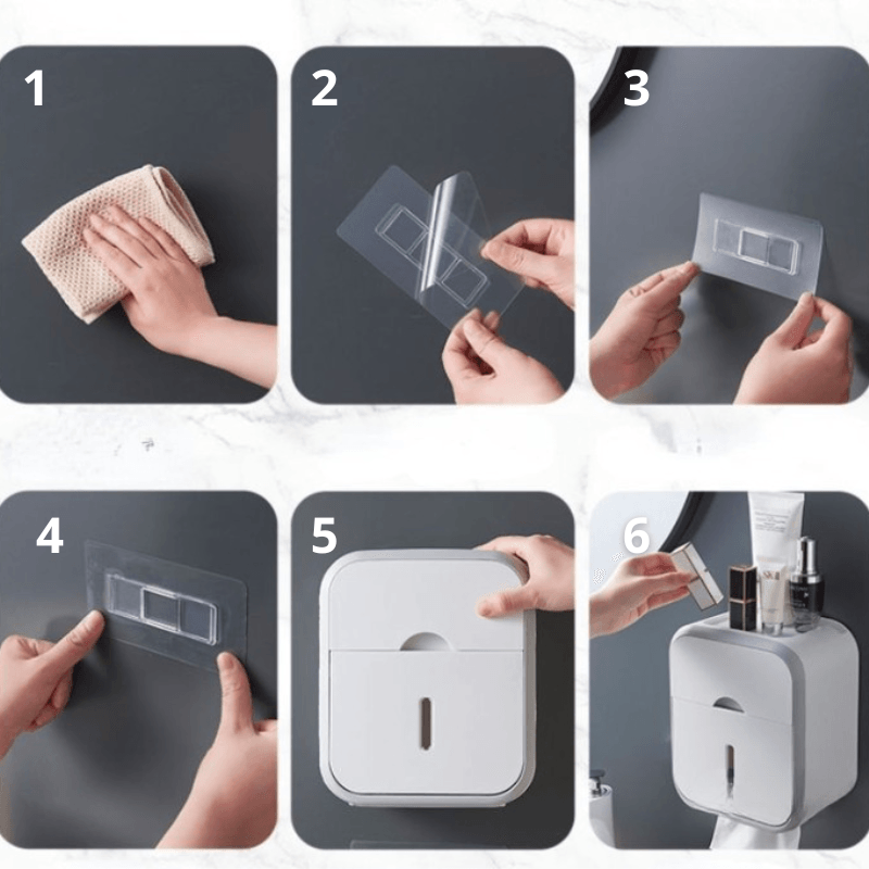 Porta Papel Higiênico Multifuncional - My Store