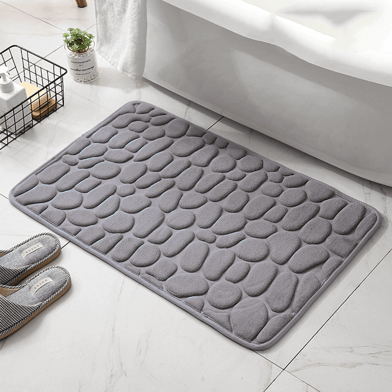 Tapete macio para banheiro Absorvente, Impermeável e Antiderrapante - My Store