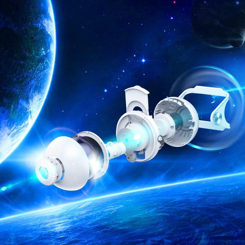 Luminária de Estrelinhas e de Galáxias - 7 Modos em LED 360° - My Store
