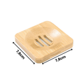 Saboneteira em Bambu Natural - My Store