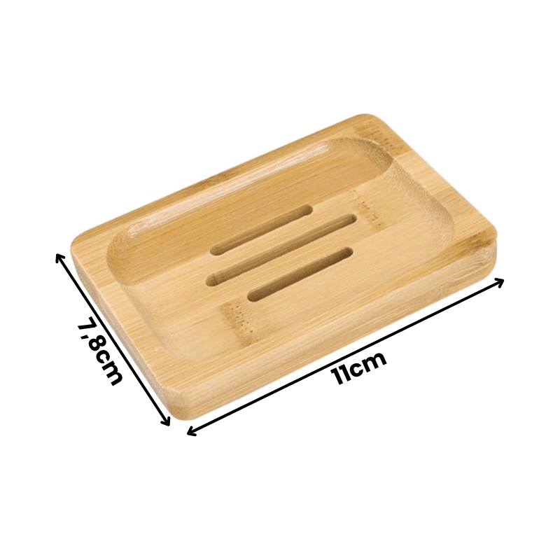 Saboneteira em Bambu Natural - My Store