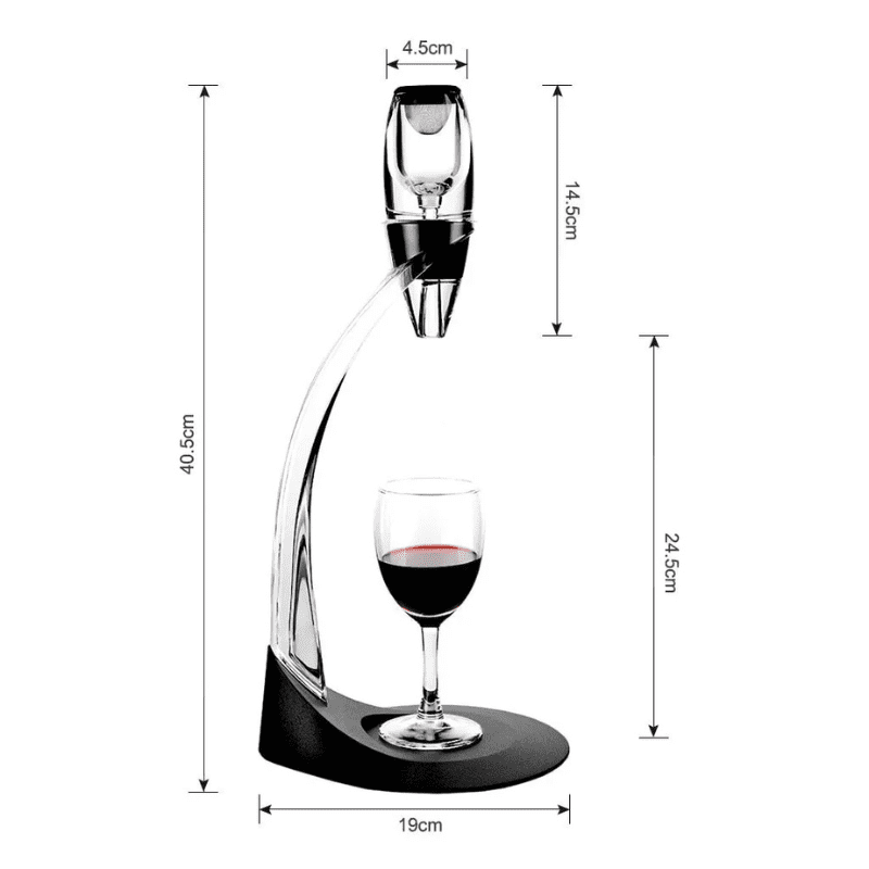Aerador de Vinho Profissional Portátil Bar em Casa