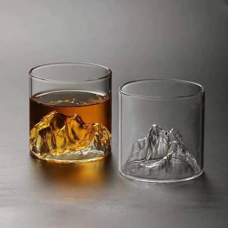 Copo de Whisky Cristal Drinks Iceberg Bar em Casa