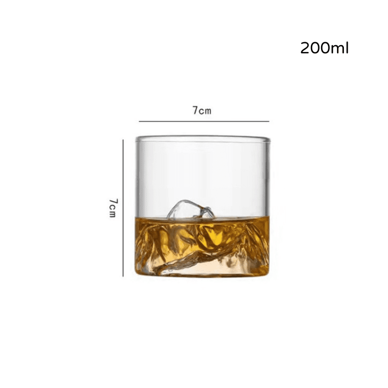 Copo de Whisky Cristal Drinks Iceberg Bar em Casa