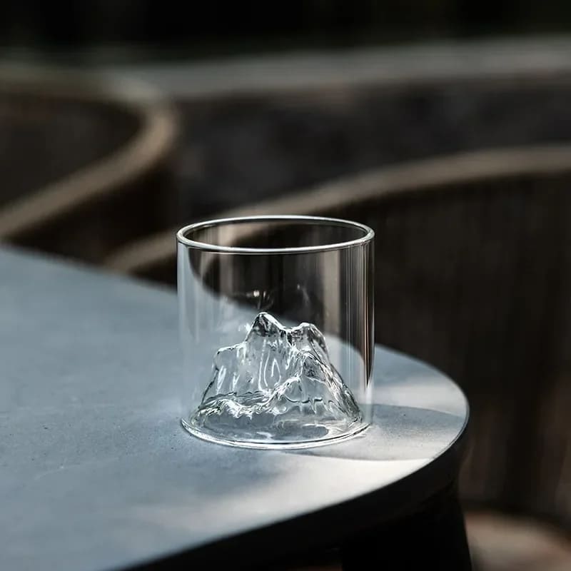 Copo de Whisky Cristal Drinks Iceberg Bar em Casa