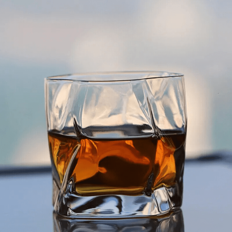 Copo de Whisky Cristal Drinks Irregular Bar em Casa