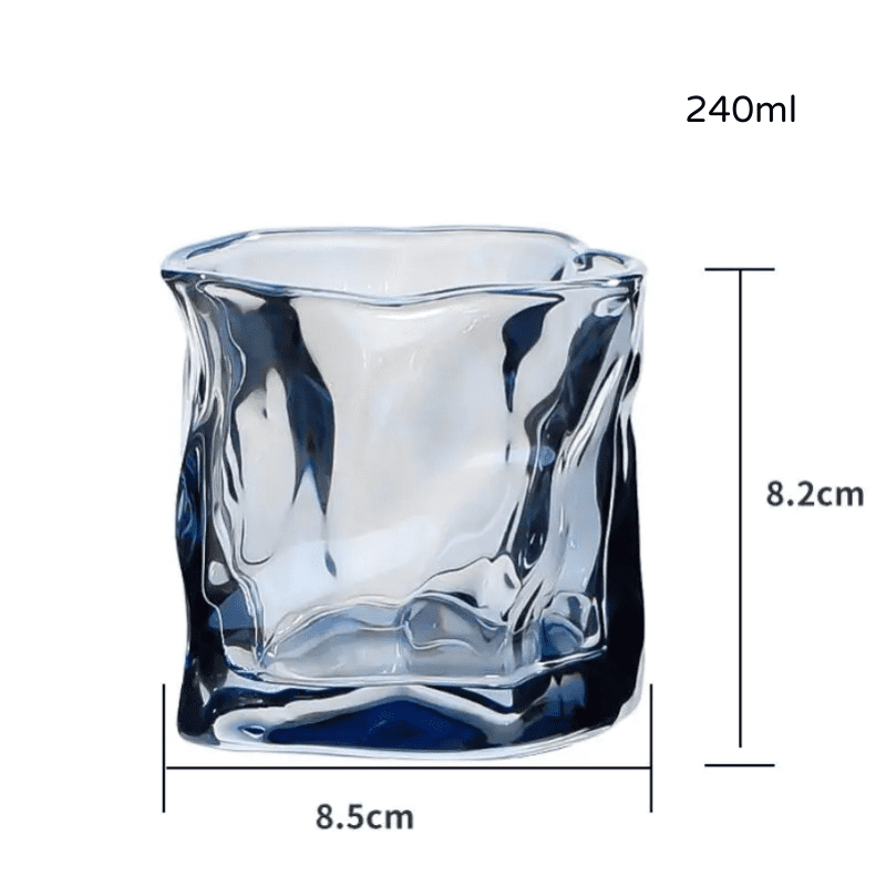 Copo de Whisky Cristal Drinks Irregular Bar em Casa