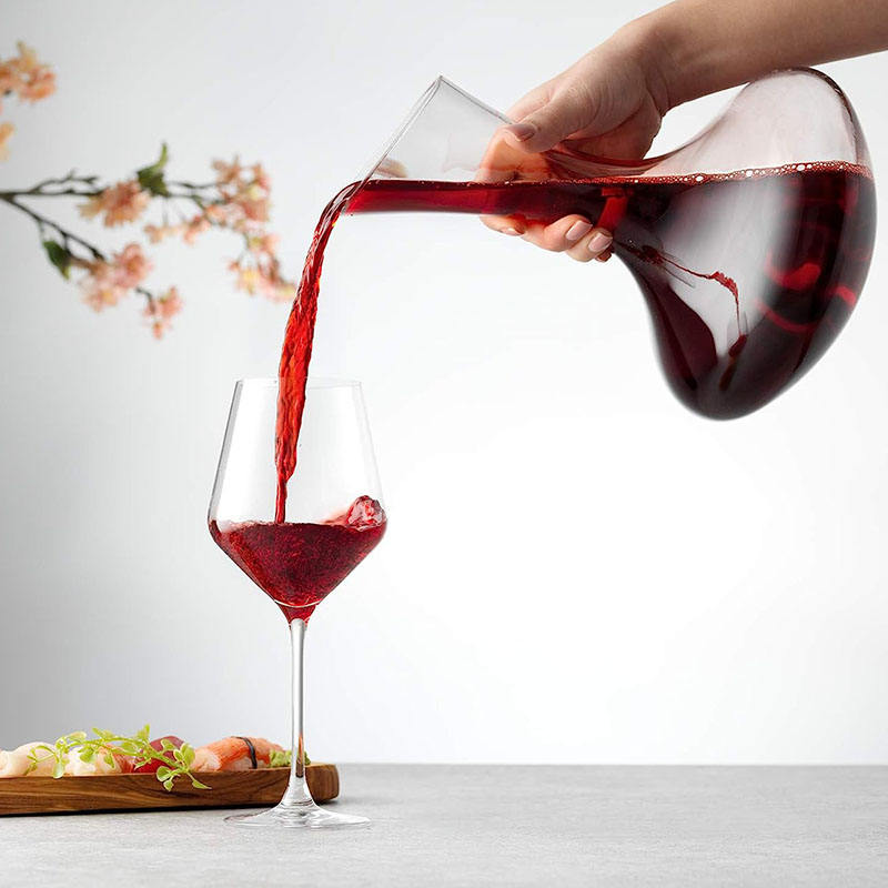 Decanter de Vinho e Whisky Vidro Iceberg Home Bar