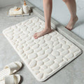 Tapete para banheiro antiderrapante absorvente e macio 60x40cm - My Store