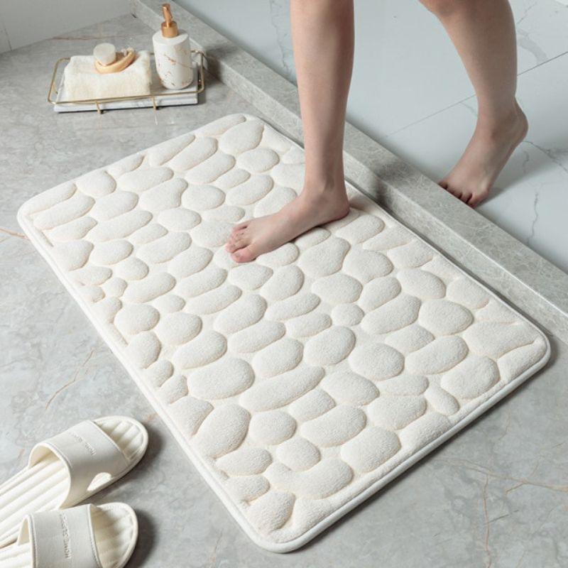 Tapete para banheiro antiderrapante absorvente e macio 60x40cm - My Store