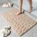 Tapete para banheiro antiderrapante absorvente e macio 60x40cm - My Store