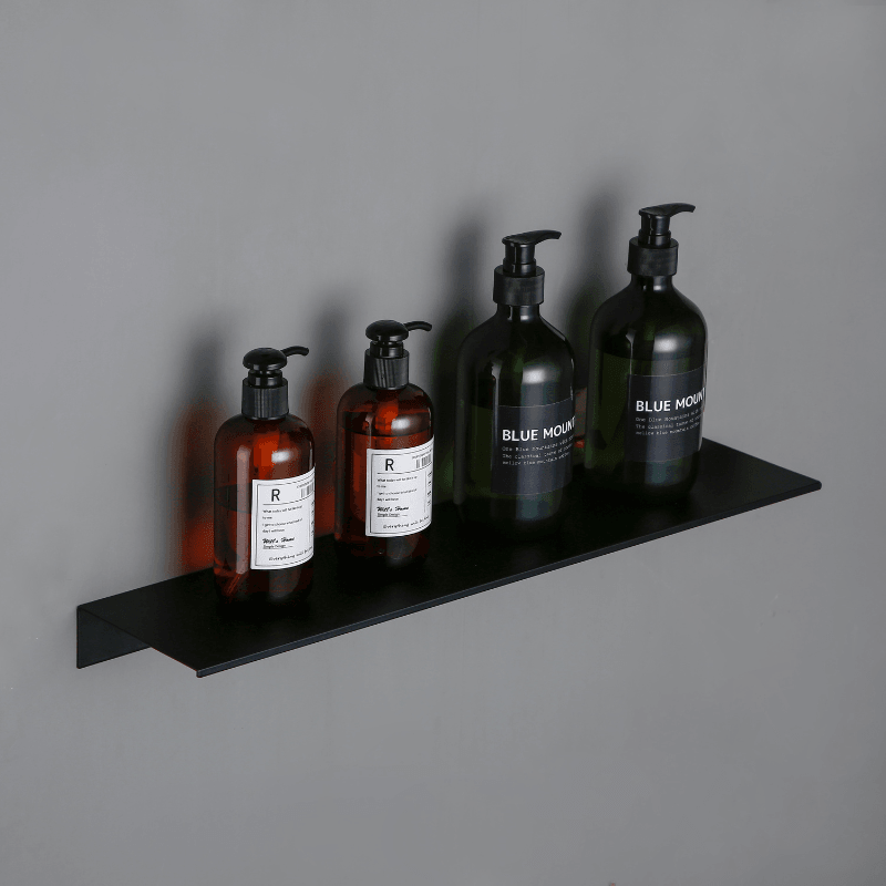 Prateleira Porta Shampoo de Banheiro Preta - My Store