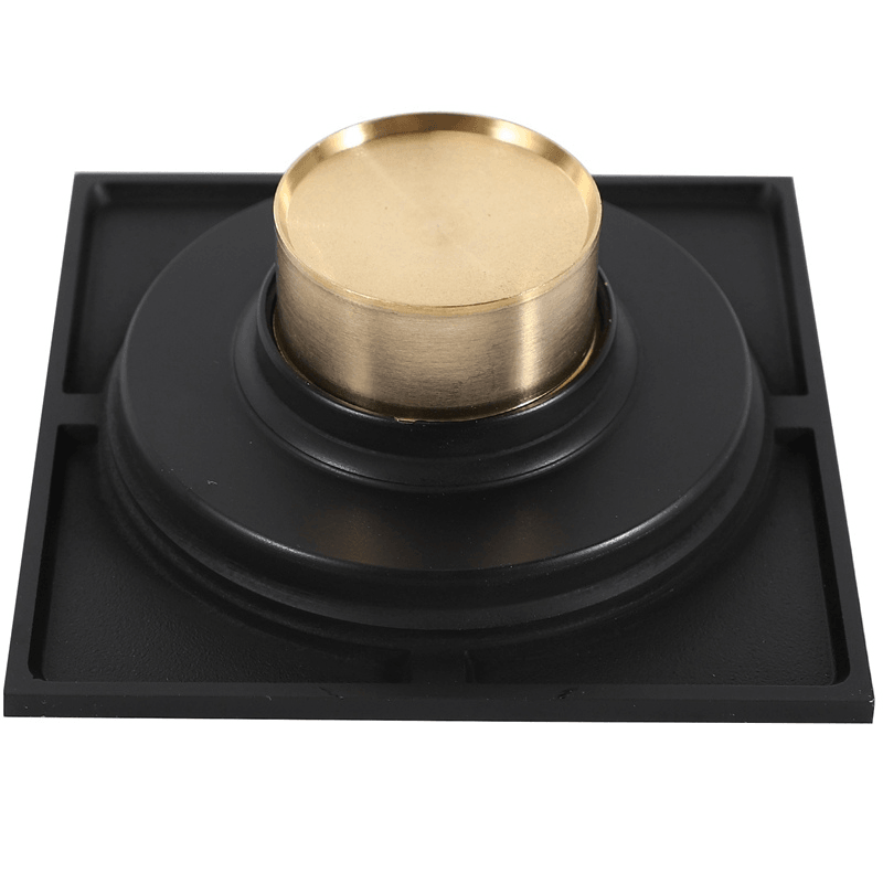 Ralo de Banheiro 10x10 Anti-Odor Preto - My Store