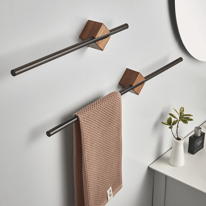Toalheiro Para Banheiro Wooden - My Store