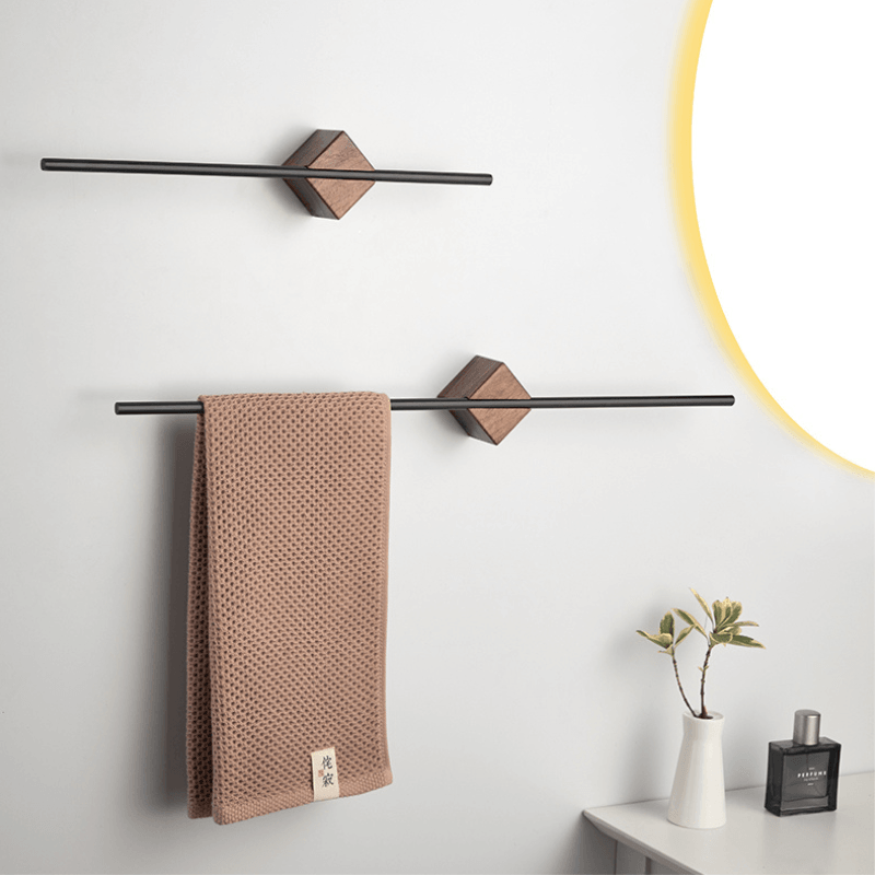 Toalheiro Para Banheiro Wooden - My Store