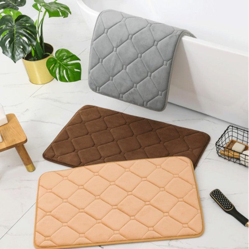 Tapete banheiro moderno absorvente e macio - My Store