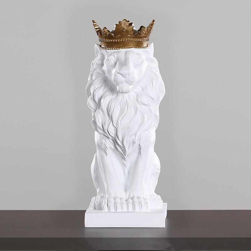 Estatueta Leão Imperador - My Store