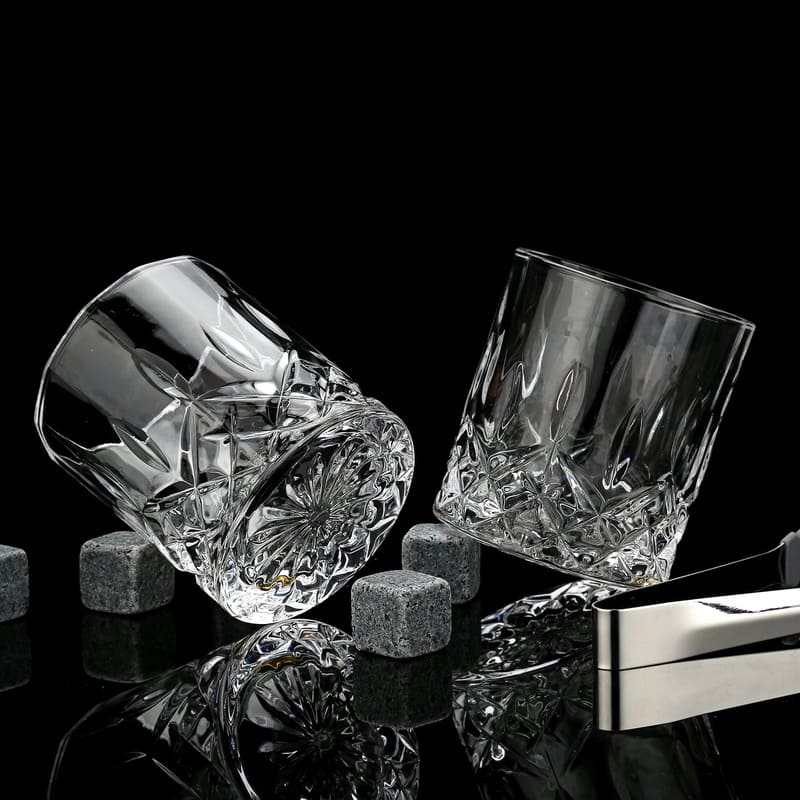 Kit Whisky Copos Cubo de Gelo Pegador Bar em Casa