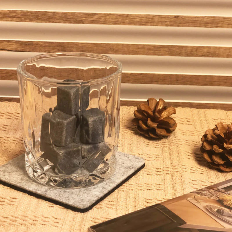 Kit Whisky Copos Cubo de Gelo Pegador Bar em Casa