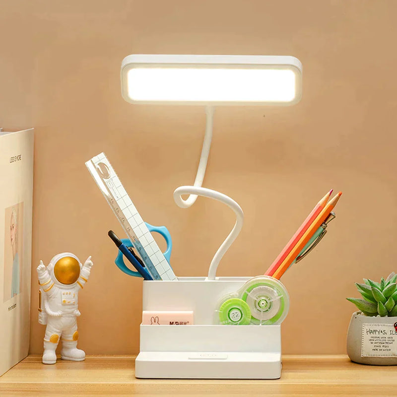 Luminária de Mesa Recarregável para Estudos em LED - My Store