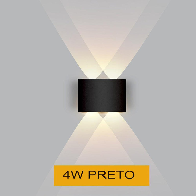Arandela de Parede Externa em LED Á prova d'água - My Store