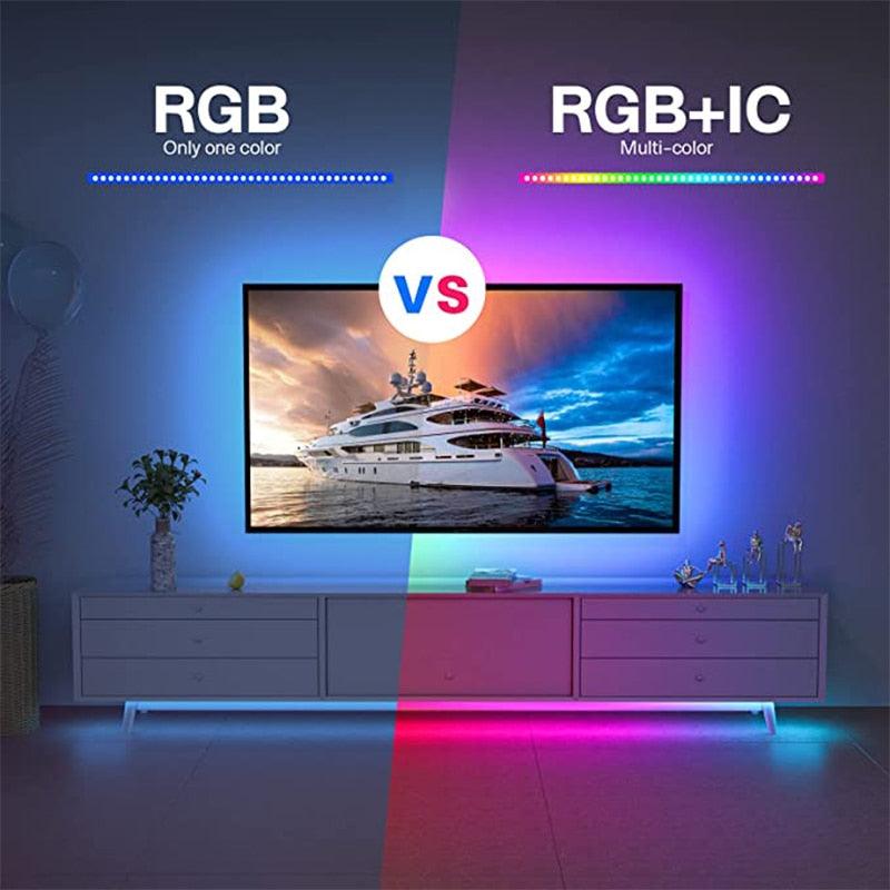 Fita de Led com Controle Remoto 1M-20M RGB Bluetooth - My Store