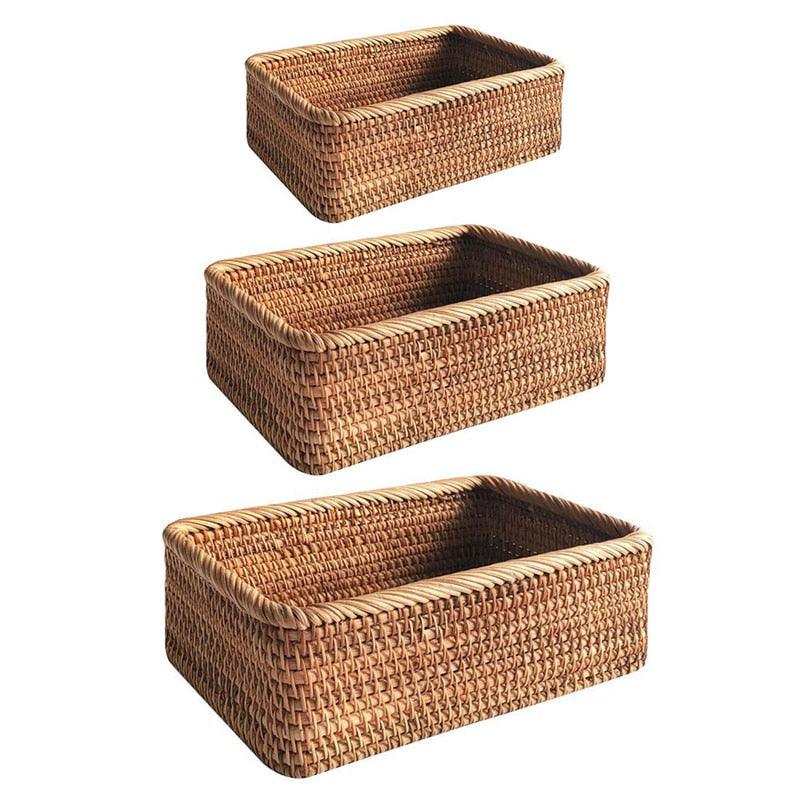 Cesto organizador multiuso e decorativo vime - My Store