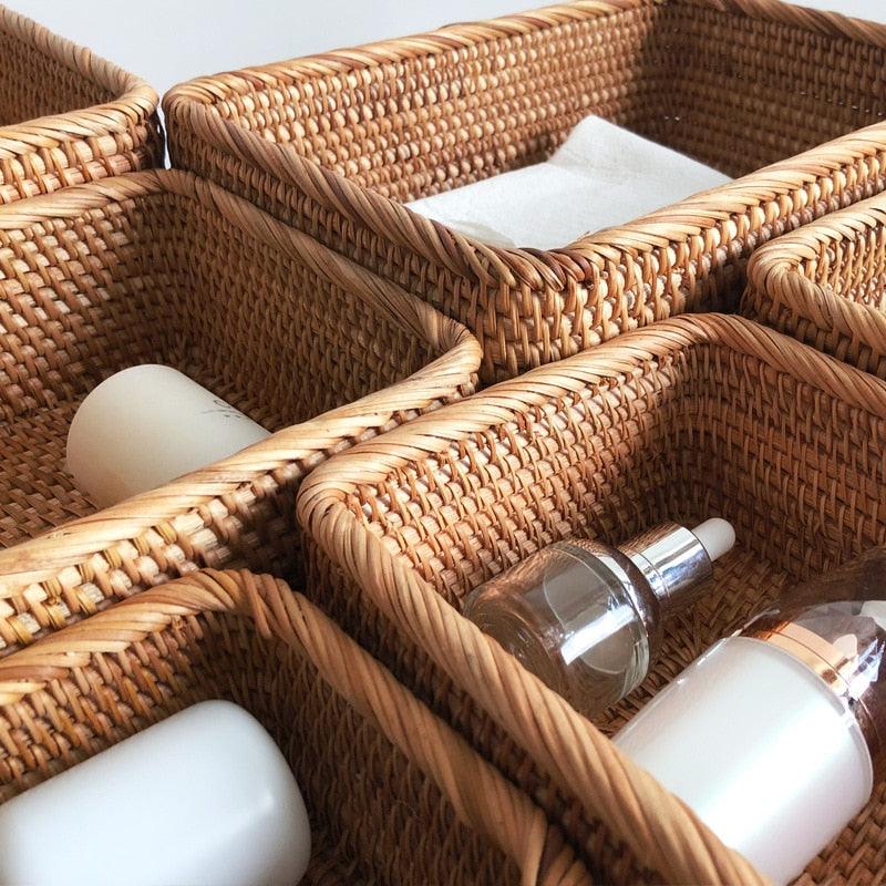 Cesto organizador multiuso e decorativo vime - My Store