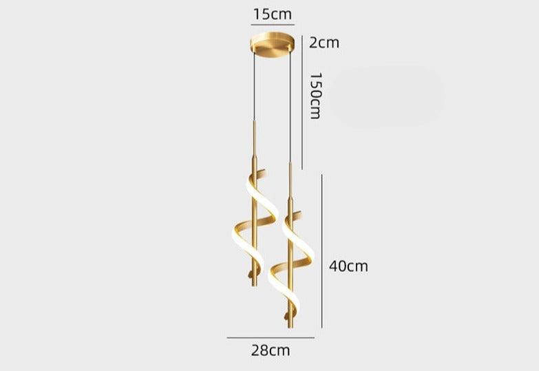 Lustre Pendente LED Moderno - My Store