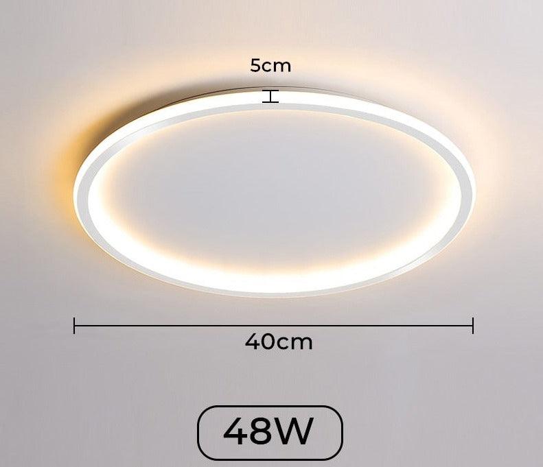 Lustre de Teto com Lampadas de LED Embutidas - My Store