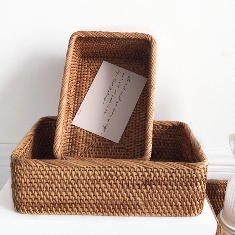 Cesto organizador multiuso e decorativo vime - My Store