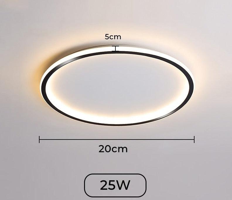 Lustre de Teto com Lampadas de LED Embutidas - My Store
