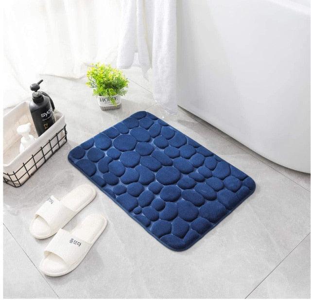 Tapete para banheiro antiderrapante absorvente e macio 60x40cm - My Store