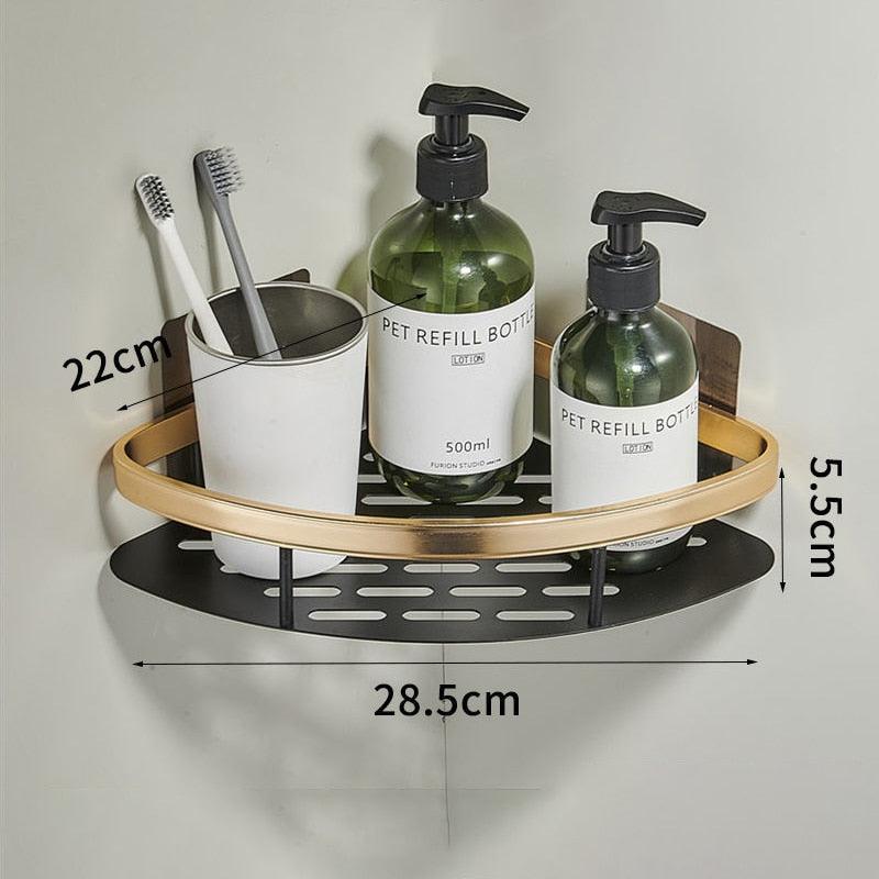 Prateleiras de Banheiro Porta Shampoo em Alumínio - My Store