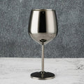 Taça de Vinho Colorida Inox Inquebrável Bar em Casa
