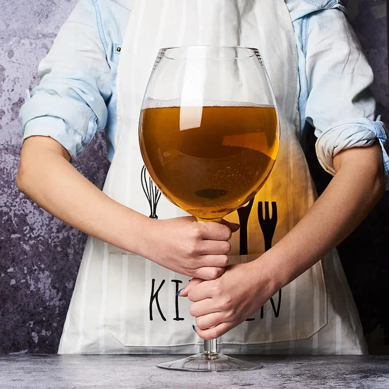 Taça de Vinho Cristal Gigante 3 Litros Bar em Casa