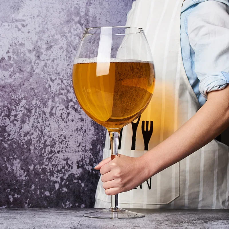 Taça de Vinho Cristal Gigante 3 Litros Bar em Casa