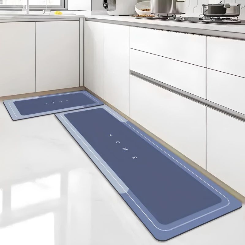 Tapete para Cozinha Antiderrapante Absorvente Premium Visão Decor